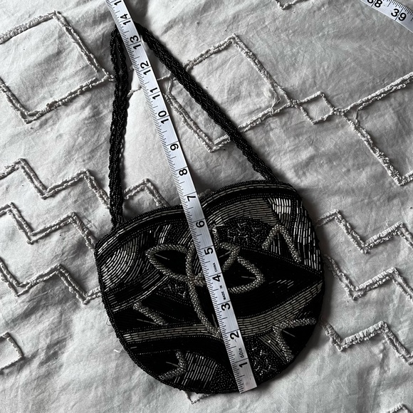 vintage beaded evening bag - Picture 5 of 7